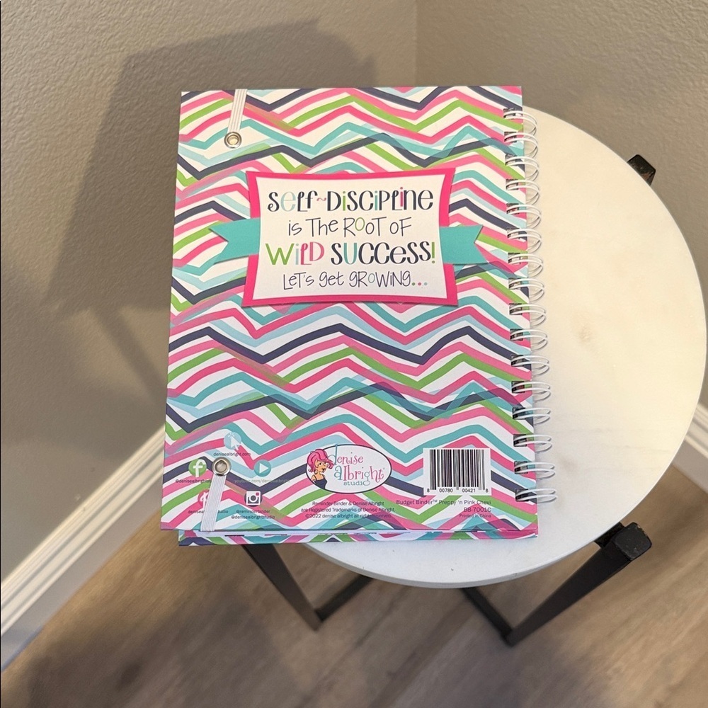 Colorful Budget Binder Notebook - Picture 5 of 5